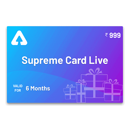 Subscription Card For Live Batches: Supreme Card Live |_5.1