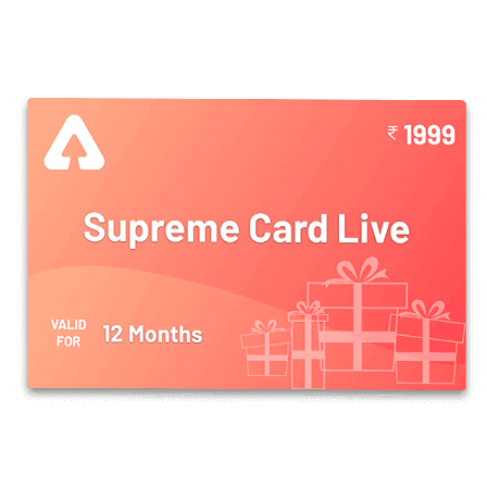 Subscription Card For Live Batches: Supreme Card Live |_4.1