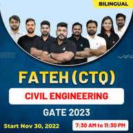 FATEH (CTQ) GATE 2023 CIVIL ENGINEERING BATCH | BILINGUAL | ONLINE LIVE CLASSES BY ADDA247