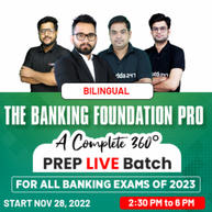 The Banking Foundation Pro | A Complete 360° Prep Live Batch | For All Banking Exams Of 2023 | Online Live Classes By Adda247