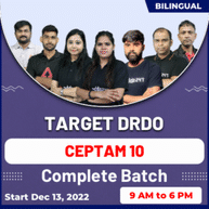 TARGET DRDO CEPTAM 10 2022 Complete Batch | Bilingual | Online Live Classes By Adda247