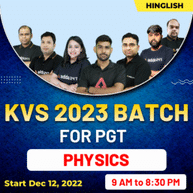 KVS 2023 Batch For PGT Physics | Online Live Classes By Adda247