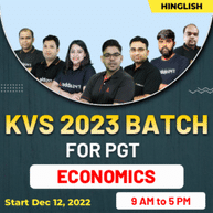KVS 2023 Batch For PGT Economics | Online Live Classes By Adda247