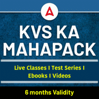 KVS KA MAHAPACK  (Live Classes | Test Series | Ebooks | Videos)