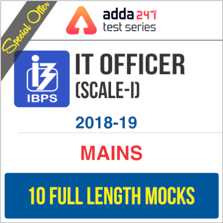 Special Offer on IBPS SO Mains 2018-19 Test Series | Latest Hindi Banking jobs_11.1