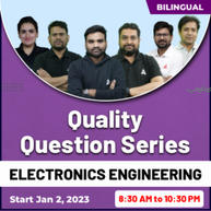 Quality Question Series | Electronics Engineering Batch | Online Live Classes By Adda247