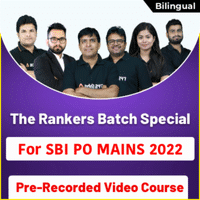 Rankers Batch Special for SBI PO Mains 2022, Bilingual Video Course By Adda247 |_50.1