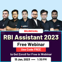 1st Big Opportunity of 2023 for RBI Assistant- Free Webinar on 13th January_50.1