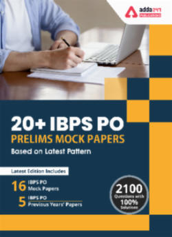 20+ IBPS PO Prelims 2022 Mocks Papers Book (English Edition) By Adda247