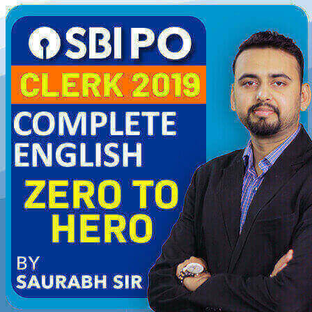 SBI PO/Clerk 2019 Complete English Zero Se Hero Online Batch By Saurabh Dey Sir (Live Classes) | 50 seats extended!! | Latest Hindi Banking jobs_3.1