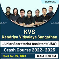 KVS-Kendriya Vidyalaya Sangathan | Junior Secretariat Assistant (JSA) Crash Course | Online Live Classes By Adda247