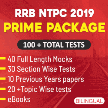 RRB NTPC Exam 2019 : Practice Mock Test | 2nd June_40.1