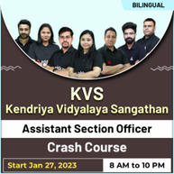 KVS - Kendriya Vidyalaya Sangathan | Assistant Section Officer Crash Course | Hinglish | Online Live Classes By Adda247