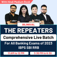 The Repeaters | Comprehensive Live Batch | With Hind Medium Book | For All Banking Exams of 2023 | IBPS SBI RRB | Online Live Classes By Adda247