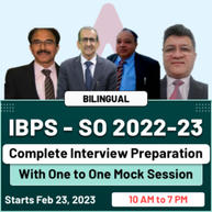IBPS SO 2022-23 | Complete Interview Preparation | Recorded Videos With 1-on-1 Mock Session By Adda247