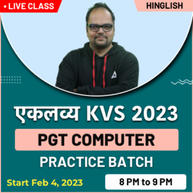 एकलव्य KVS 2023 PGT Computer Practice Batch | Online Live Classes By Adda247