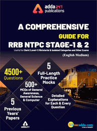 A Comprehensive Guide for RRB NTPC, Group D, ALP & Others Exams English Printed Edition (NTPC Special)