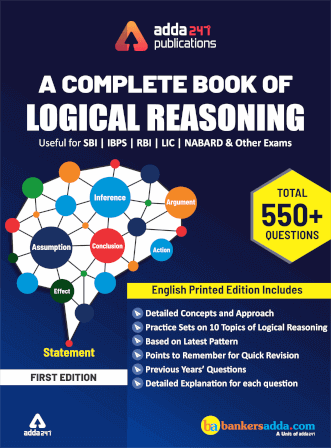 A Complete Book Of Logical Reasoning for SBI | IBPS | LIC | RBI and Other Exams | Get 20% Off use code OFFER20 |_3.1