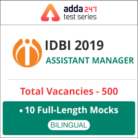 IDBI 2019 Mock Test | Online Test Series for Assistant Manager & Executives | Latest Hindi Banking jobs_4.1