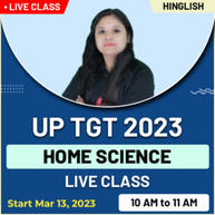 UP TGT 2023 Home Science Batch | Hinglish | Online Live Classes By Adda247
