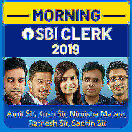 Morning SBI Clerk 2019 Batch (Live Classes) |_3.1