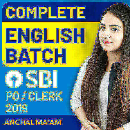 Complete English SBI PO/CLERK 2019 Batch By Anchal ma'am (Live Classes) | Latest Hindi Banking jobs_3.1