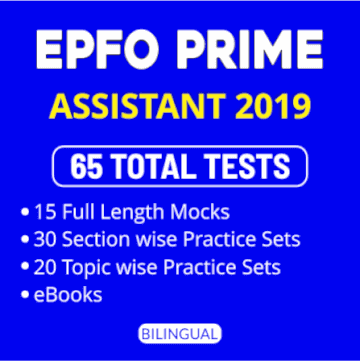 EPFO SSA & Assistant 2019: Prime Test Series |_3.1