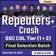 SSC CGL Tier (1 + 2) - Crash + Repeaters Final Selection Batch | Hinglish | Online Live Classes By Adda247