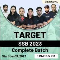 TARGET SSB 2023 Complete Batch | Bilingual | Online Live Classes By Adda247