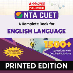 CUET 2025 English Language Book (Printed Edition) By Adda247