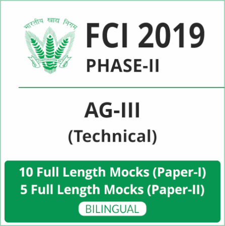 FCI Phase-II Online Test Series | Buy Now For All Posts |_7.1