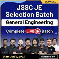 JSSC JE Syllabus 2023 and Latest Exam Pattern, Download PDF_60.1