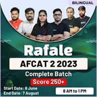 Rafale AFCAT 2 2023 Complete Batch | Live Class | Bilingual | Online Live Classes By Adda247 (Batch)