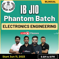 IB JIO Phantom Batch Electronics Engineering | Bilingual | Online Live Classes By Adda247