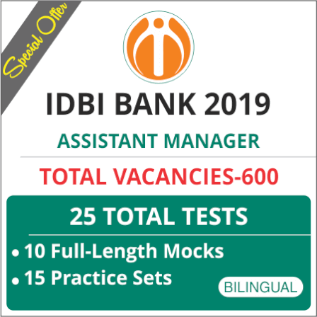 IDBI Bank Assistant Manager 2019 Online Test Series ( Special Offer) |_3.1