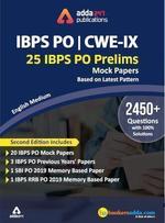 IBPS PO 2020 Prelims Mocks Papers English Printed Edition (IBPS PO Special)