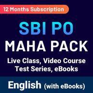 SBI PO KA MAHA PACK (Online Live Classes, Test Series, Video Courses, Ebooks in  English Medium)