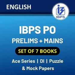 IBPS PO 2024 for (Prelims + Mains) in English Printed Edition Books Kit By Adda247