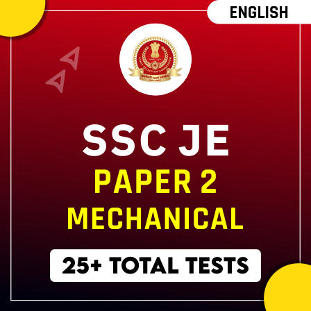 Ssc Je Mechanical 2023 Paper 2 | Complete Online Test Series By Adda247 ...