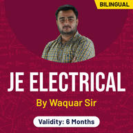 JE Electrical Video Course by Waquar Sir
