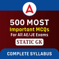 500 Most Important Static GK MCQs For ALL AE/JE Exams By Pinki Saroha | Comprehensive E-books by Adda 247