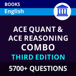 Combo Books Set for Bank Exams 2024-25 Ace Quant & Ace Reasoning (English Printed Edition)