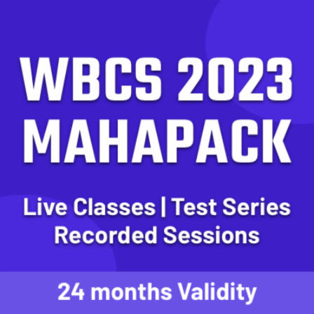 WBCS KA MAHAPACK | Complete WBCS 2023 Preparation (Validity 12 + 12 Months)