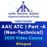 Airport Authority of India (ATC) Video Course for Non-Technical Part-A by Adda247