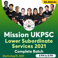Mission UKPSC Lower Subordinate Services 2021 Complete Batch | Live Classes By Adda247
