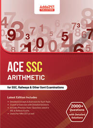 Ace SSC Arithmetic (Quant) for SSC CGL, CHSL, CPO, GD and other Govt. Exams(English Printed Latest Edition) by Adda247