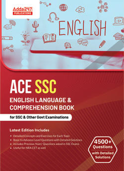 Ace SSC English Language for SSC CGL, CHSL, CPO, GD and other Govt. Exams(English Printed Latest Edition) by Adda247