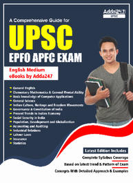 A Comprehensive Guide for UPSC EPFO APFC 2023 | Complete English Medium eBooks By Adda247