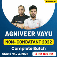 AGNIVEER VAYU NON - COMBATANT 2022 Complete Batch | Bilingual | Online Live Classes By Adda247