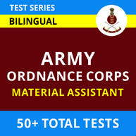 Army Ordnance Corps (AOC) Material Assistant 2022 | Complete Bilingual Online Test Series By Adda247
